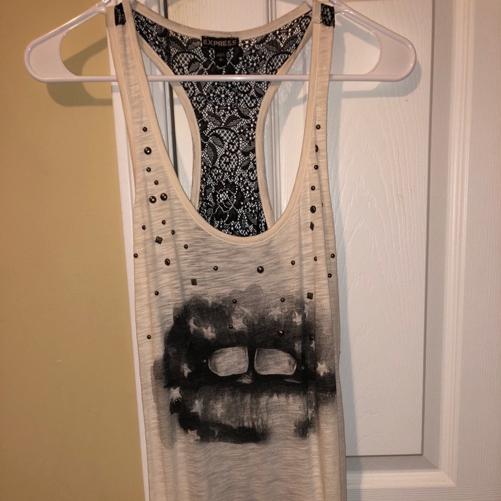 Women’s Express Graphic Lace Tank (S)